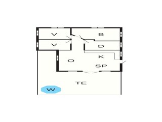 Maison de vacances Flovt Strand Plan d'étage 34