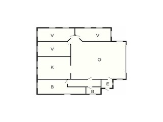 Casa per le vacanze Kirke Hyllinge Pianta del piano 32