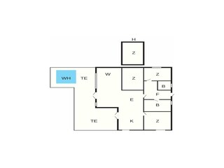 Ferienhaus Sømarken Grundriss 25