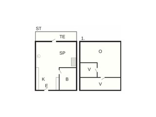 Casa de vacaciones Ebeltoft Plano de planta 17