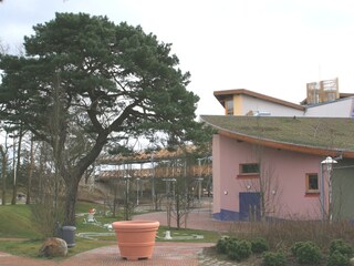 Gästehaus mit Aussichtsplattform