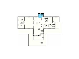 Ferienhaus Løkken Grundriss 4