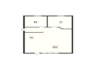 Vakantiehuis Ansager Grondplan 3