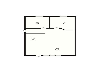 Vakantiehuis Ansager Grondplan 2