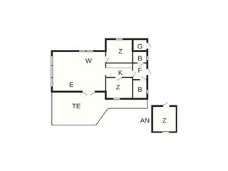 Holiday house Oksbøl Floor Plan 3