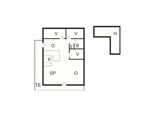 Ferienhaus Ebeltoft Grundriss 43