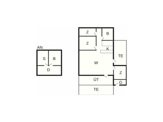 Casa per le vacanze Blokhus Pianta del piano 3