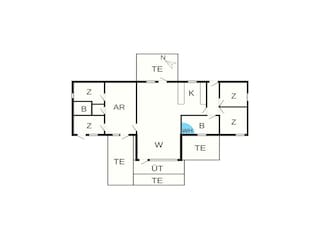 Holiday house Havneby Floor Plan 43