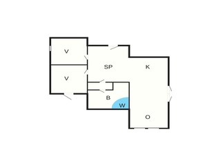 Maison de vacances Enø Plan d'étage 40