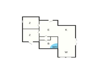 Vakantiehuis Enø Grondplan 40