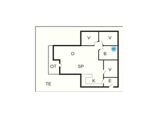 Holiday house Toftlund Floor Plan 33