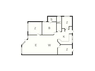 Ferienhaus Saltum Grundriss 2
