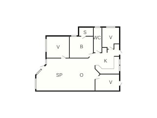 Ferienhaus Saltum Grundriss 3