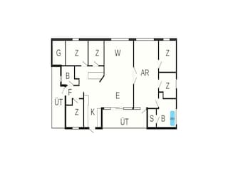 Ferienhaus Ebeltoft Grundriss 3