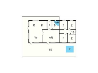 Ferienhaus Ansager Grundriss 3
