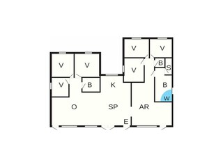 Vakantiehuis Als Grondplan 58