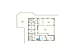 Vakantiehuis Hirtshals Grondplan 34