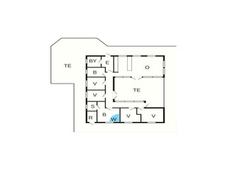 Casa de vacaciones Hirtshals Plano de planta 3
