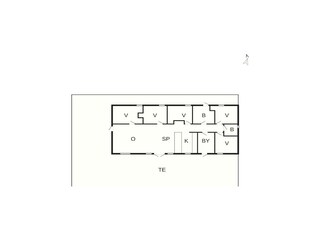 Vakantiehuis Fjellerup Strand Grondplan 53