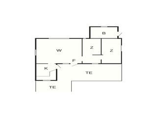 Casa de vacaciones Kollerup Strand Plano de planta 4