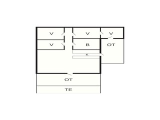 Vakantiehuis Ebeltoft Grondplan 41