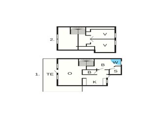 Apartment Søndervig Floor Plan 57