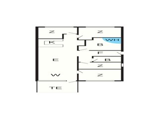 Appartement Søndervig Plan d'étage 24