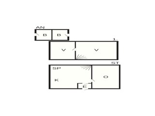 Vakantiehuis Bullaren Grondplan 21