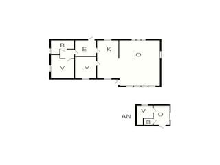 Casa per le vacanze Marielyst Pianta del piano 41