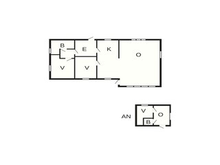 Maison de vacances Marielyst Plan d'étage 42