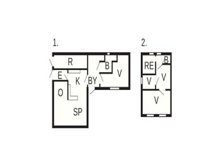 Vakantiehuis Bagenkop Grondplan 70