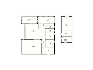 Casa per le vacanze Lyngså Pianta del piano 2