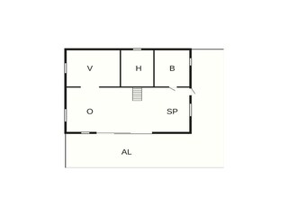 Vakantiehuis Ingarö Grondplan 46