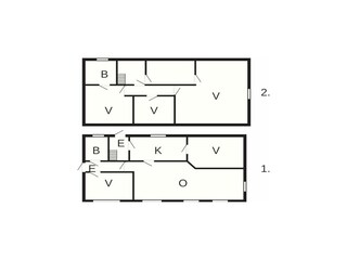 Casa per le vacanze Dueodde Pianta del piano 21