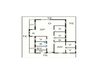 Casa de vacaciones Løkken Plano de planta 36