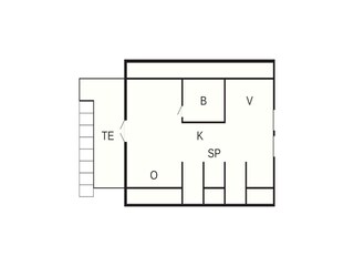 Casa per le vacanze Rimbo Pianta del piano 34