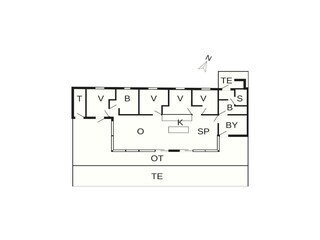 Maison de vacances Knebel Plan d'étage 37