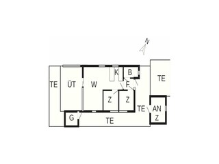 Vakantiehuis Enø Grondplan 29