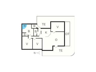 Holiday house Skaven Strand Floor Plan 42
