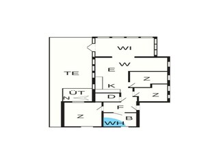 Casa de vacaciones Skaven Strand Plano de planta 3