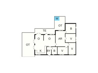 Ferienhaus Marielyst Grundriss 54