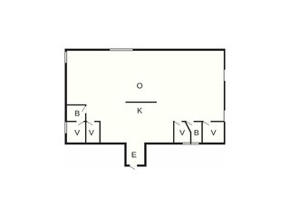 Vakantiehuis Thorup Strand Grondplan 35