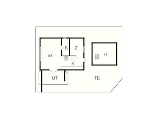 Holiday house Karrebæksminde Floor Plan 45