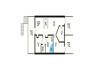 Appartement Søndervig Plan d'étage 41