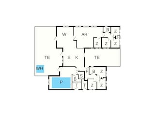 Holiday house Thorup Strand Floor Plan 2
