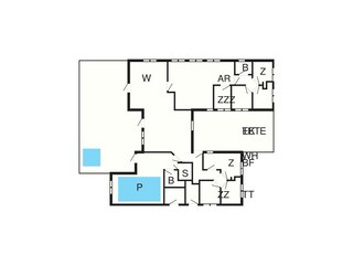 Maison de vacances Thorup Strand Plan d'étage 2