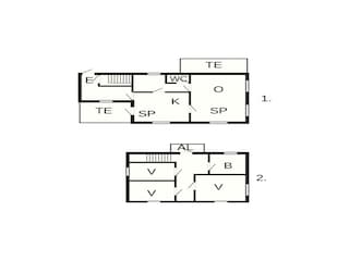 Vakantiehuis Tranøy Grondplan 39