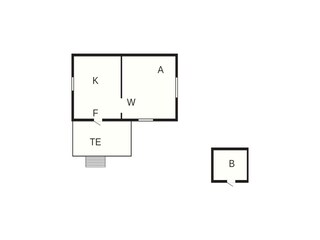 Vakantiehuis Grohed Grondplan 26