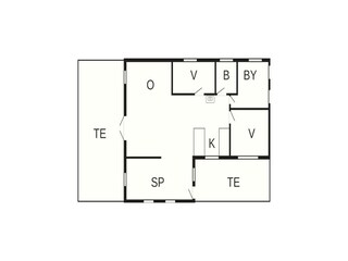 Casa per le vacanze Vellerup Pianta del piano 32