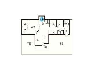 Vakantiehuis Løkken Grondplan 29